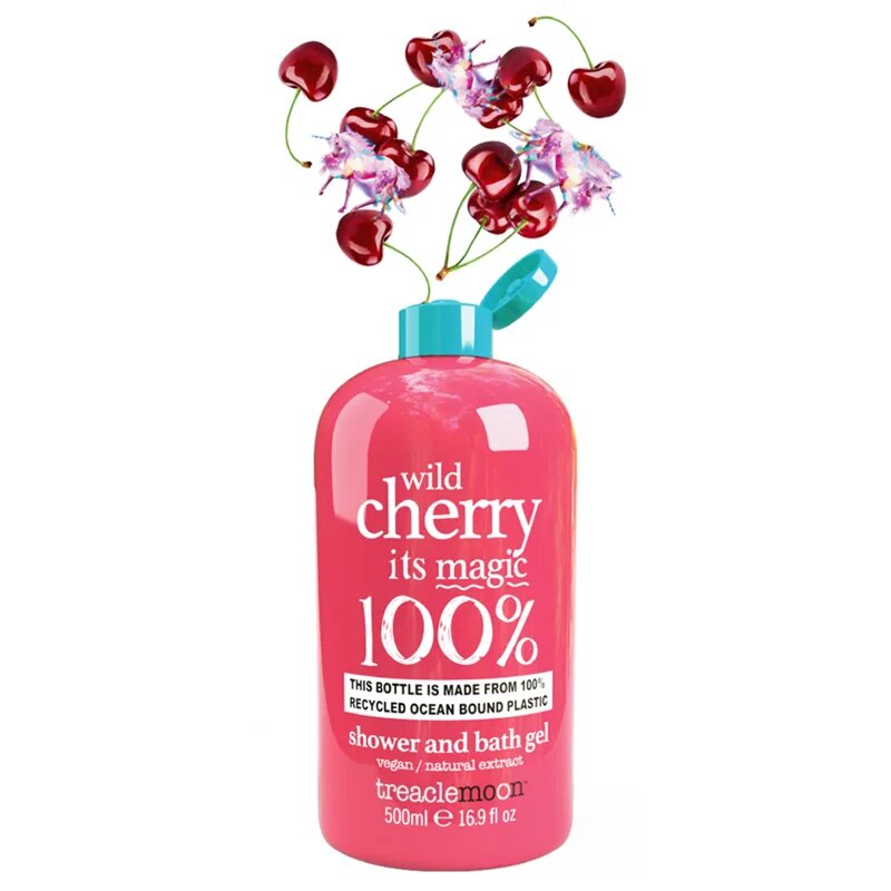 Treaclemoon Wild Cherry Magic gel de dus si baie 500 ml