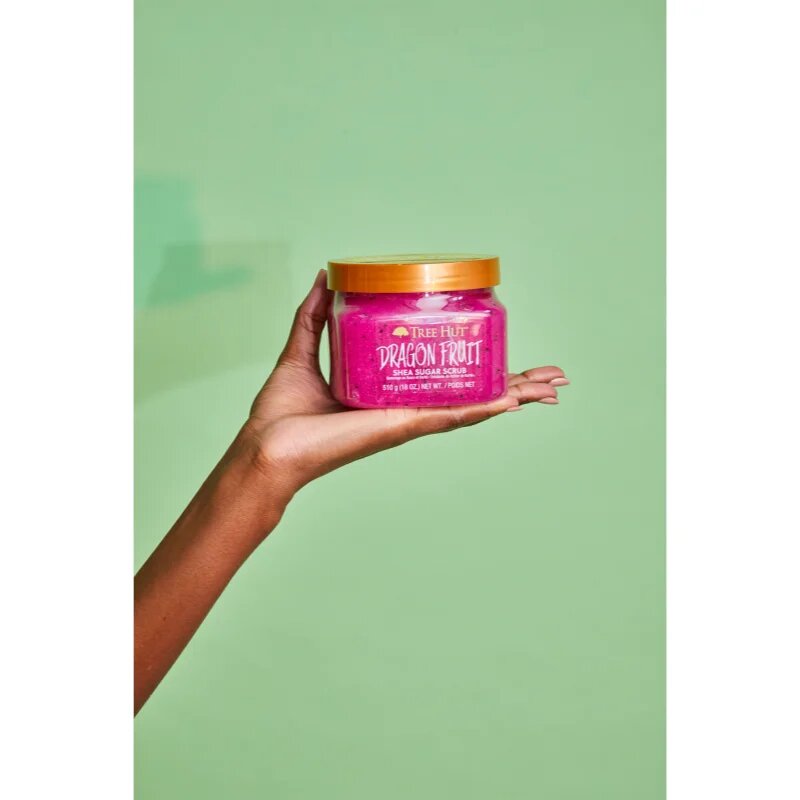 Tree Hut Shea Sugar Scrub Dragon Fruit exfoliant de corp cu zahăr 510 g