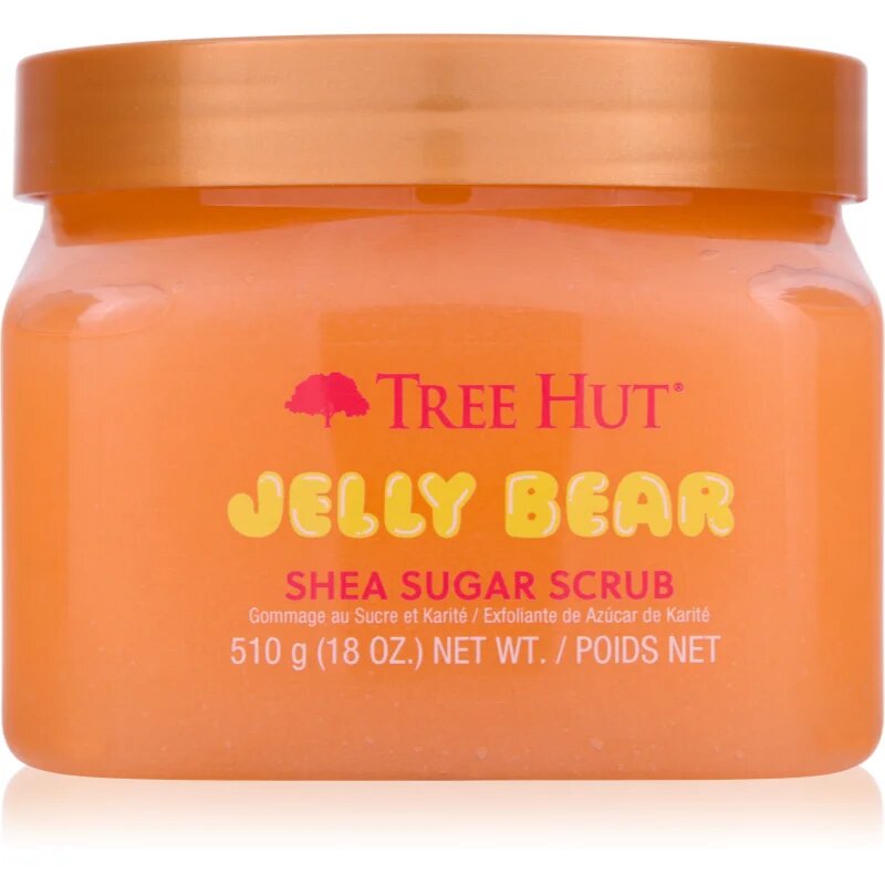 Tree Hut Shea Sugar Scrub Jelly Bear exfoliant de corp cu zahăr 510 g