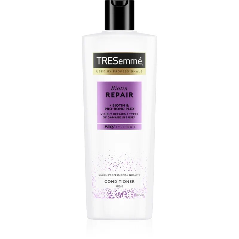 TRESemmé Biotin + Repair 7 balsam pentru regenerare pentru par deteriorat 400 ml