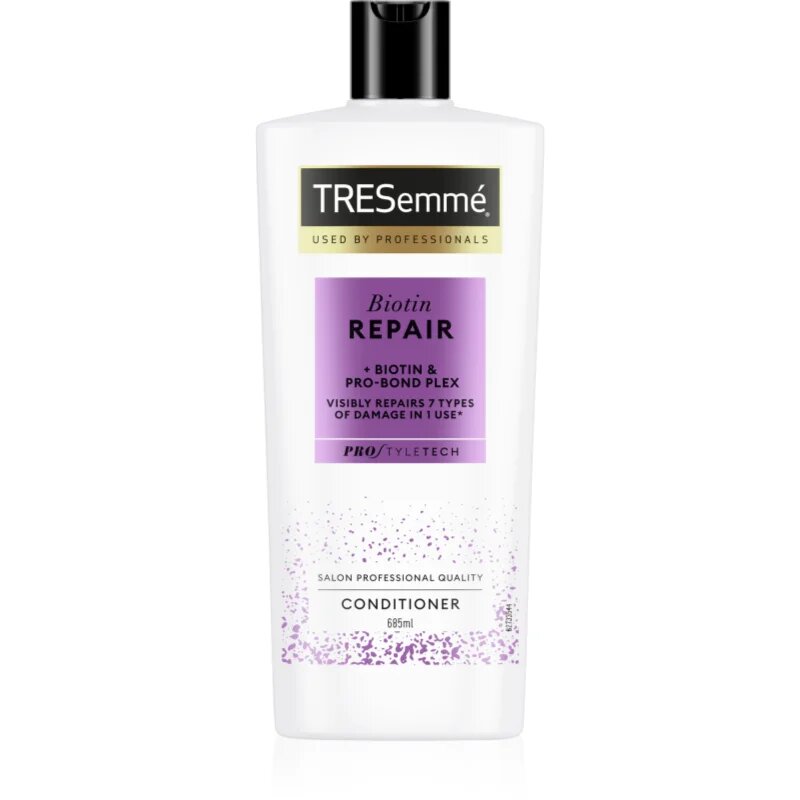 Biotin Repair balsam pentru indreptare pentru par deteriorat pachet mare 685 ml