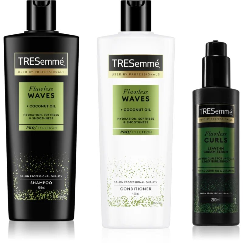 TRESemmé Flawless Waves set pentru păr creț