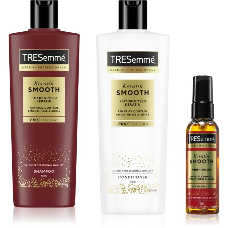 TRESemmé Keratin Smooth set pentru un aspect perfect al parului