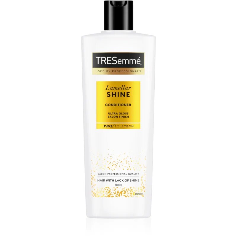 TRESemmé Lamellar Shine balsam pentru păr ușor de pieptănat cu efect iluminator 400 ml