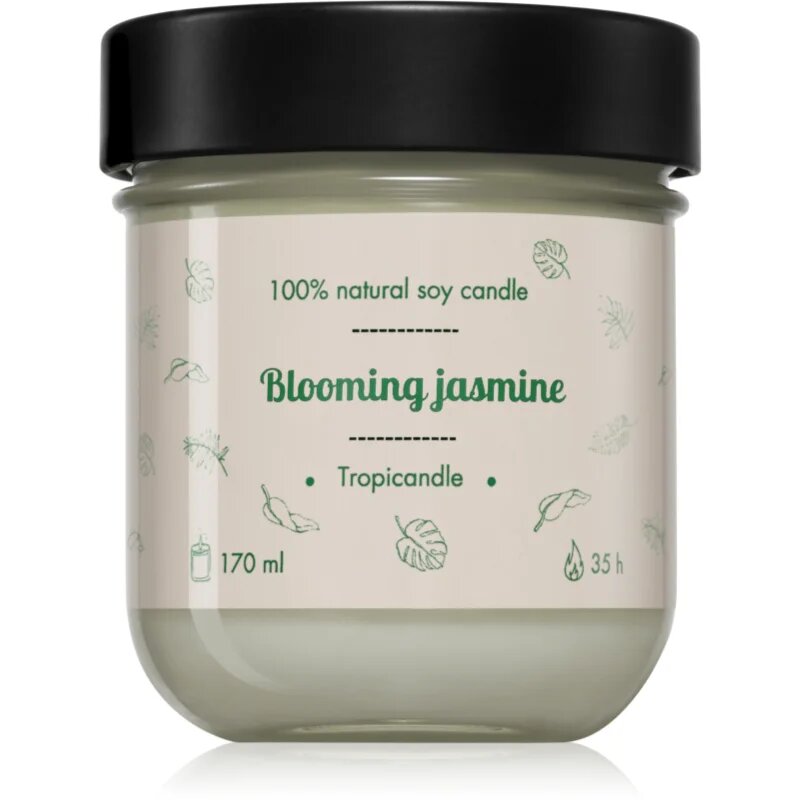 Tropicandle Blooming Jasmine lumânare parfumată 170 ml