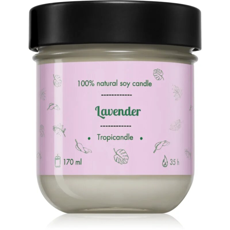 Tropicandle Lavender lumânare parfumată 170 ml