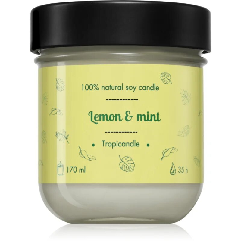 Tropicandle Lemon & Mint lumânare parfumată 170 ml