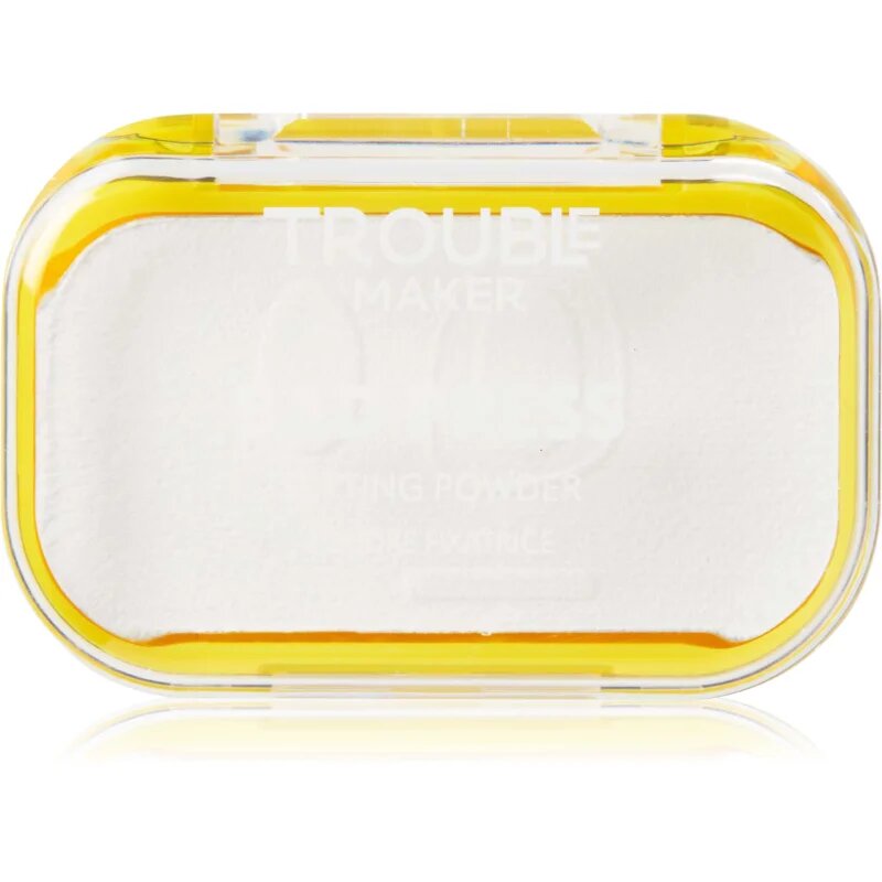 Trouble Maker Bad Press Setting Powder pudra de fixare culoare No Comment Translucent 4.5 g