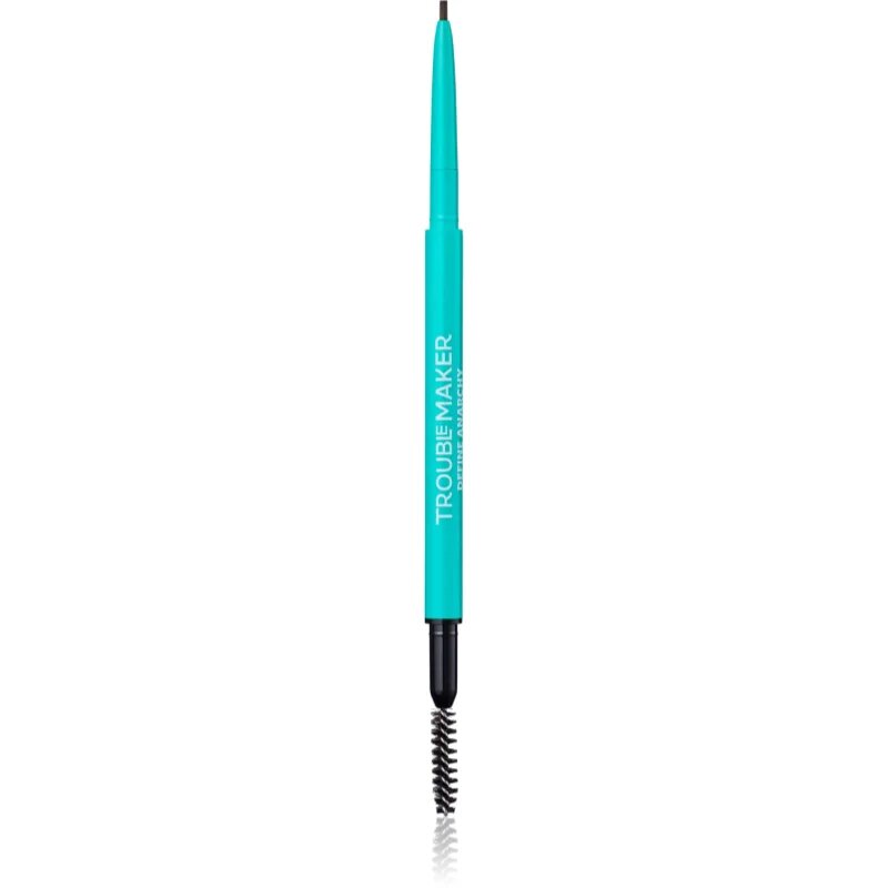 Trouble Maker Define Anarchy creion dermatograf cu două capete pentru sprâncene culoare Dark Brown 0.1 g