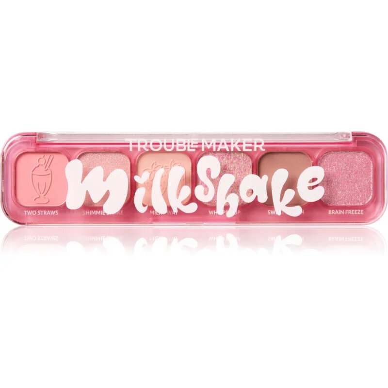 Trouble Maker Little Trouble paletă cu farduri de ochi culoare Milkshake 9 g