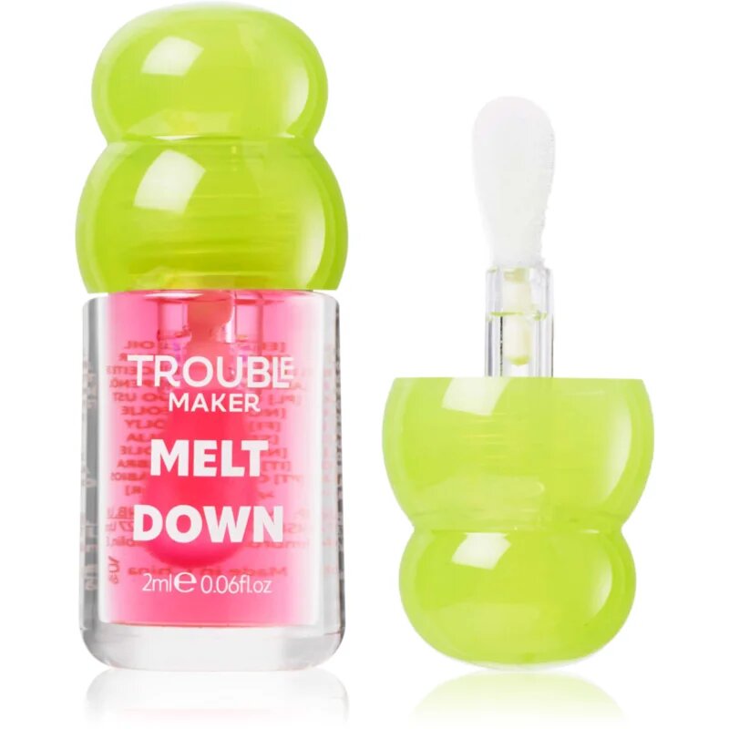 Trouble Maker Melt Down Lip Oil ulei pentru buze culoare Freak Out 3 ml