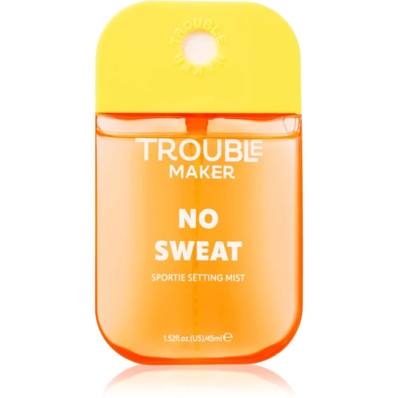 Trouble Maker No Sweat spray pentru fixare cu efect matifiant 45 ml