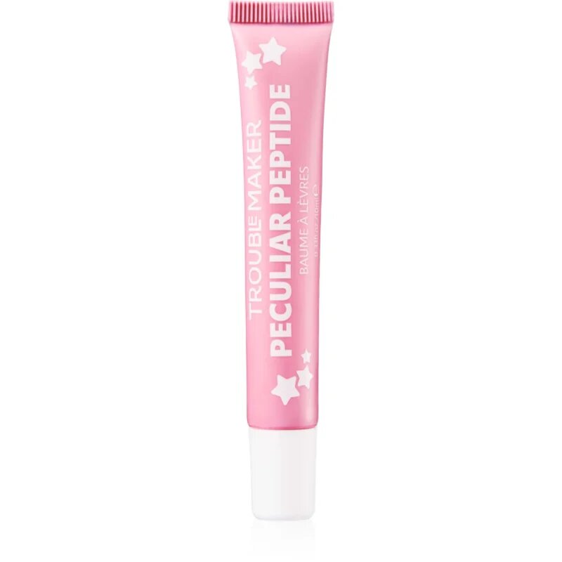Trouble Maker Peculiar Peptide balsam de buze strălucitor culoare Birthday Cake Pink 10 ml