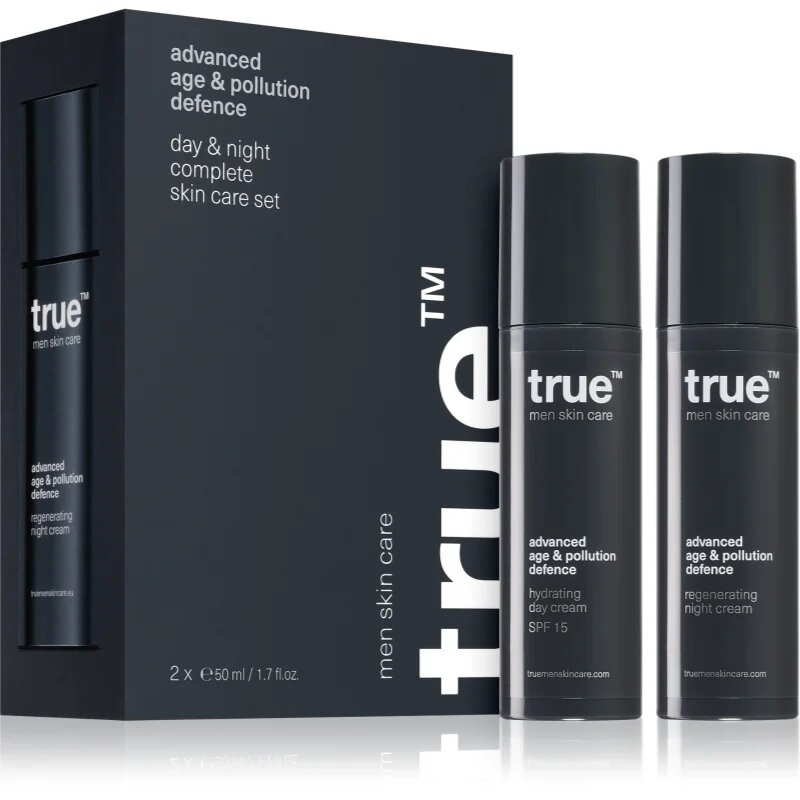 Day & night complete skin care set set pentru îngrijirea pielii ziua și noaptea pentru bărbați