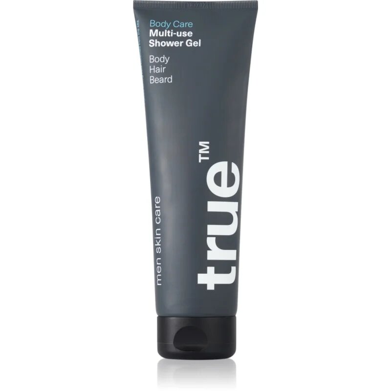true men skin care Multi-use Shower Gel gel de dus pentru față corp și păr pentru barbati 250 ml