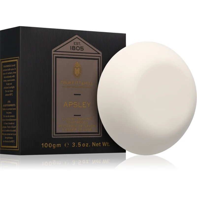 Truefitt & Hill Apsley Shaving Soap Sapun natural pentru ras Refil 100 g