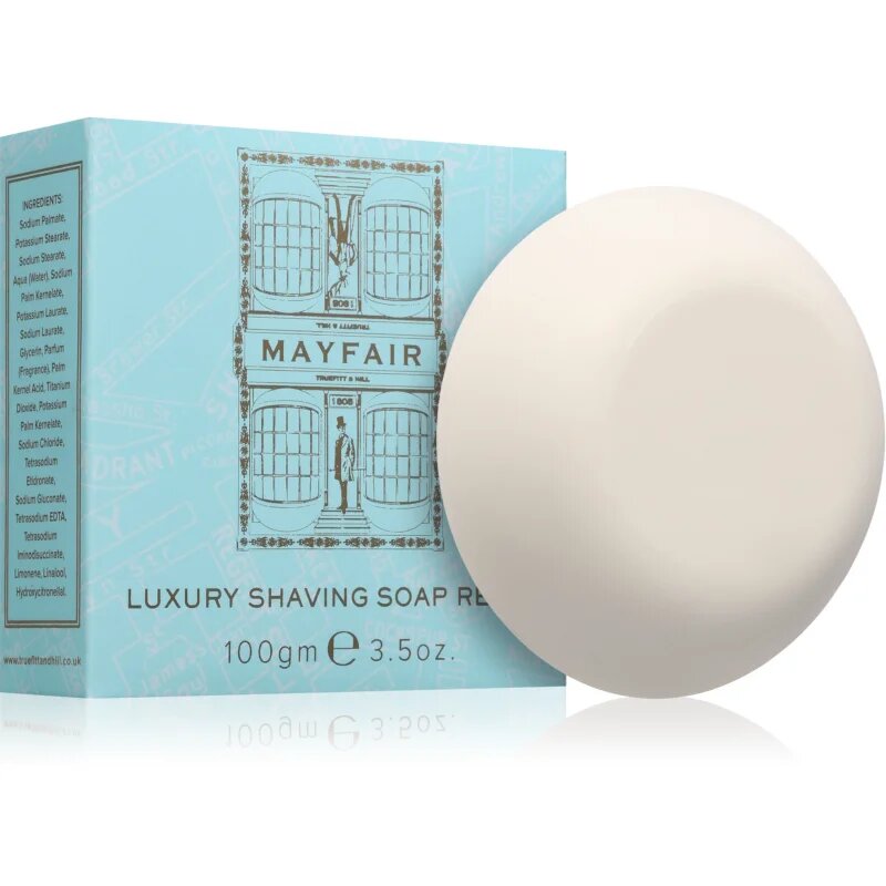 Truefitt & Hill Mayfair Shaving Soap săpun pentru bărbierit rezervă 100 g