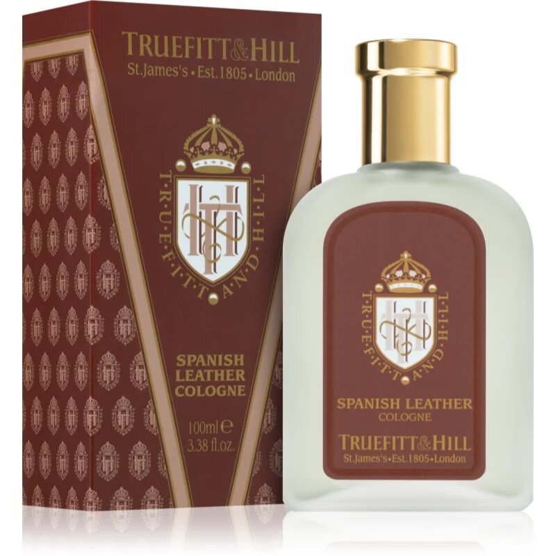Truefitt & Hill Spanish Leather eau de cologne pentru bărbați 100 ml