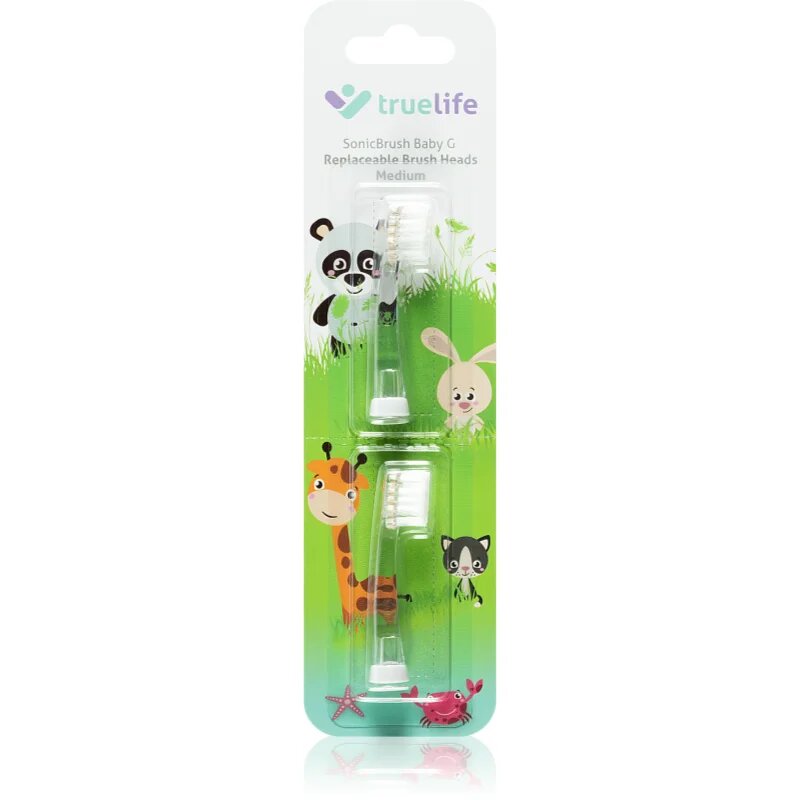 TrueLife SonicBrush Baby G Heads Medium capete de schimb pentru periuta de dinti SonicBrush Baby G 2 buc
