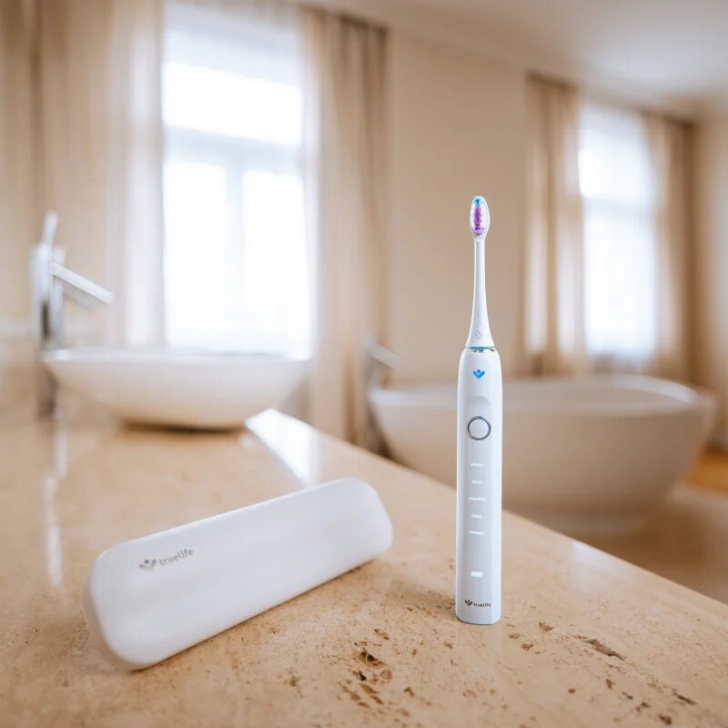 TrueLife SonicBrush Clean70 UV periuta de dinti cu ultrasunete White 1 buc