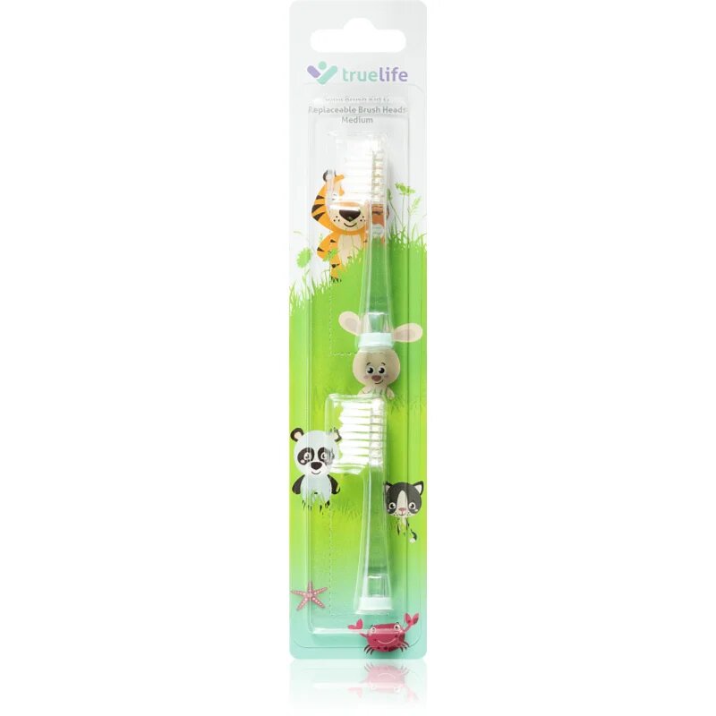 TrueLife SonicBrush Kid G Heads Medium capete de schimb pentru periuta de dinti SonicBrush Kid G 2 buc