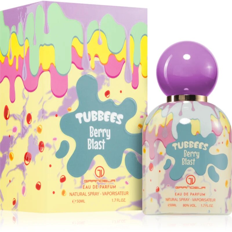 Tubbees Berry Blast Eau de Parfum unisex 50 ml