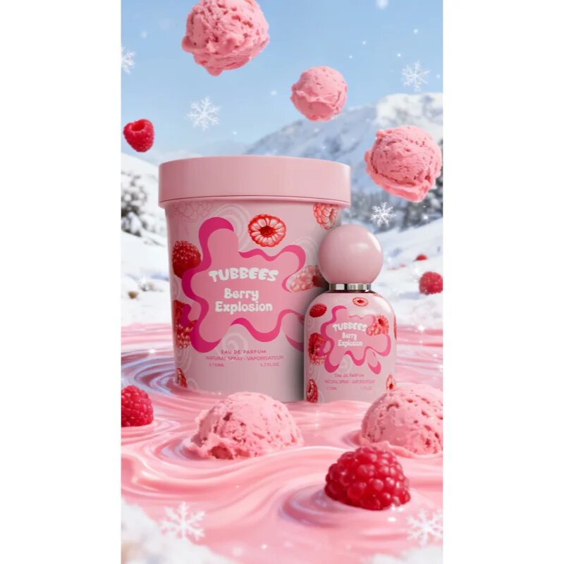 Tubbees Berry Explosion Eau de Parfum unisex 50 ml