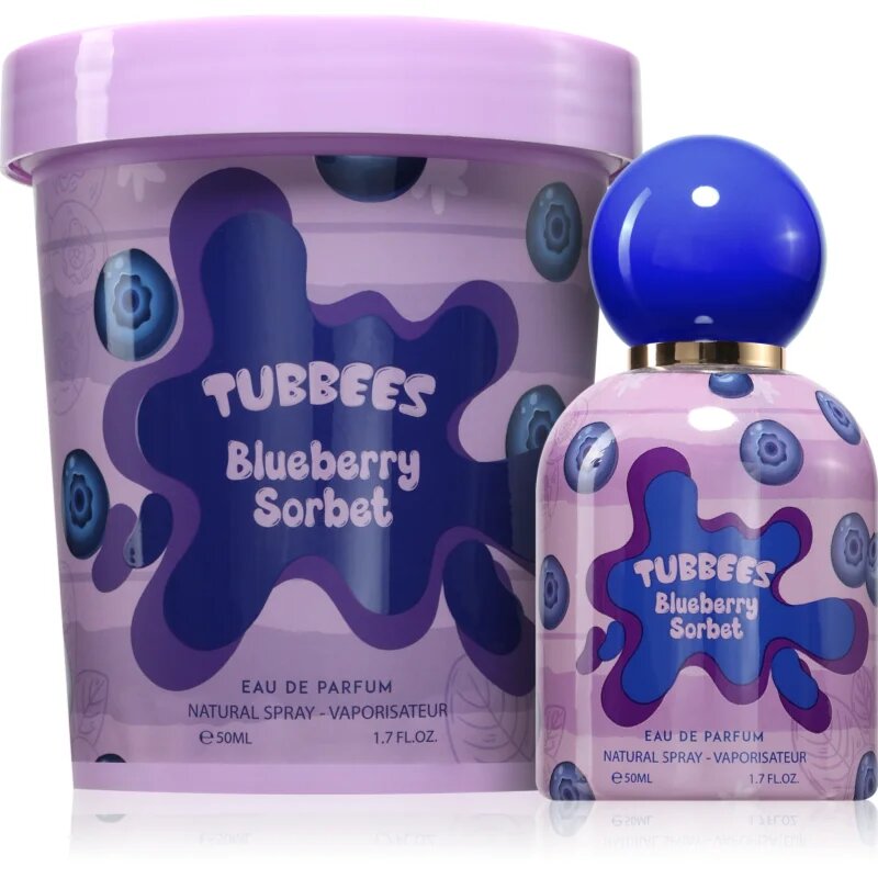 Tubbees Blueberry Sorbet Eau de Parfum unisex 50 ml