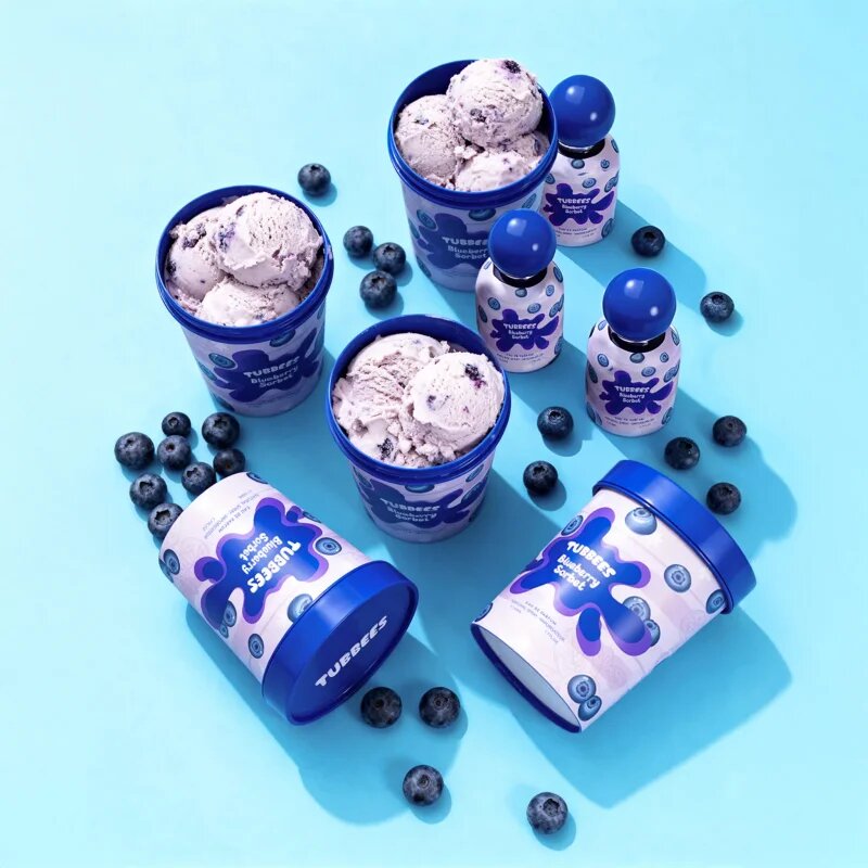 Tubbees Blueberry Sorbet Eau de Parfum unisex 50 ml