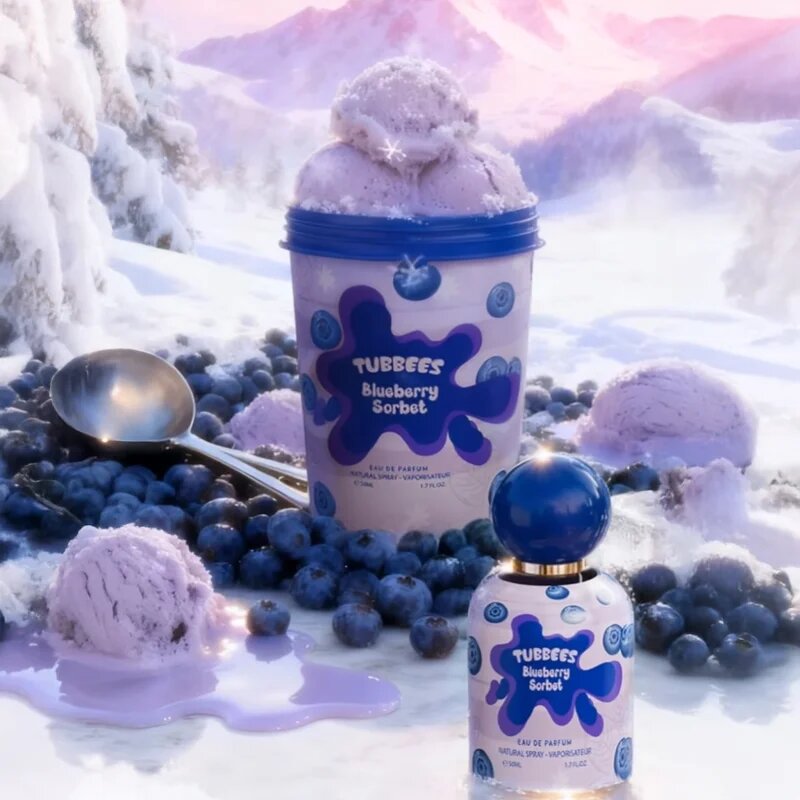 Tubbees Blueberry Sorbet Eau de Parfum unisex 50 ml
