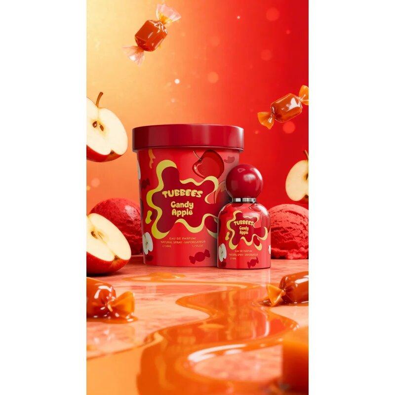 Tubbees Candy Apple Eau de Parfum unisex 50 ml