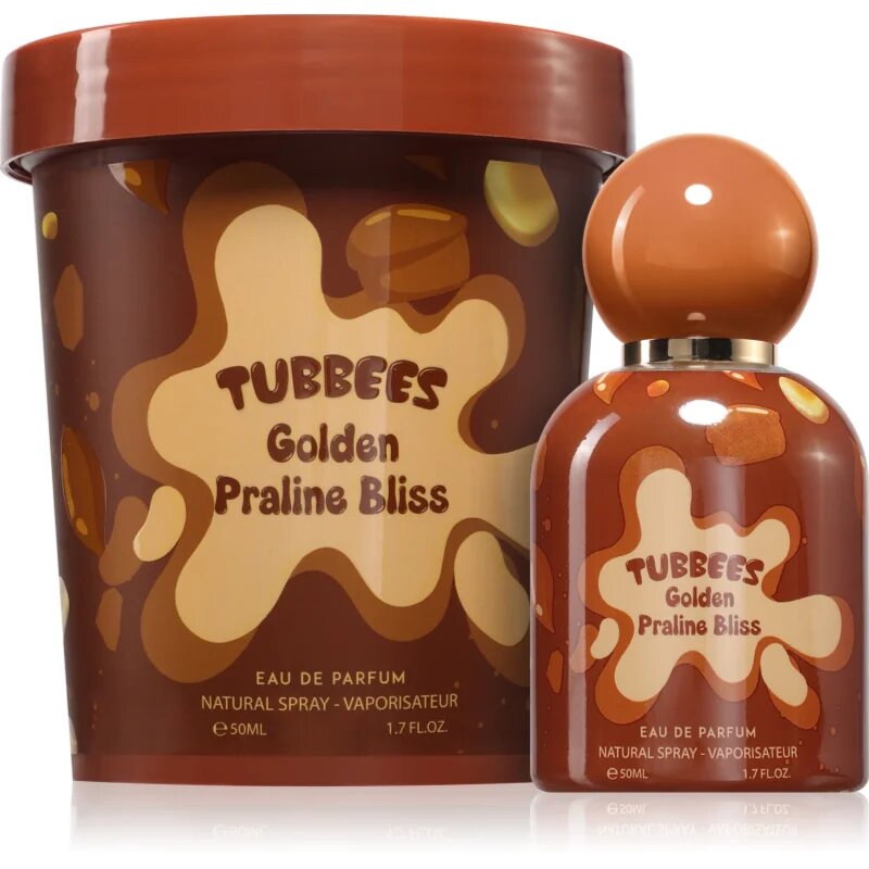 Tubbees Golden Praline Bliss Eau de Parfum unisex 50 ml