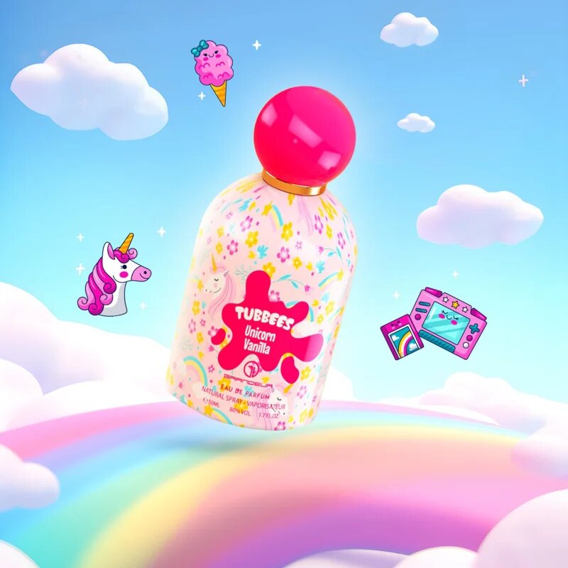 Tubbees Unicorn Vanilla Eau de Parfum unisex 50 ml