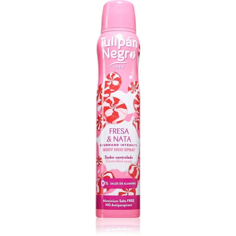 Tulipán Negro Fresa Y Nata deodorant pentru femei 200 ml