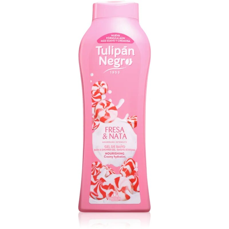Tulipán Negro Fresa Y Nata gel de duș 650 ml