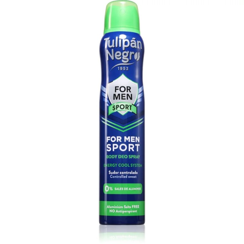 Tulipán Negro Sport deodorant pentru bărbați 200 ml