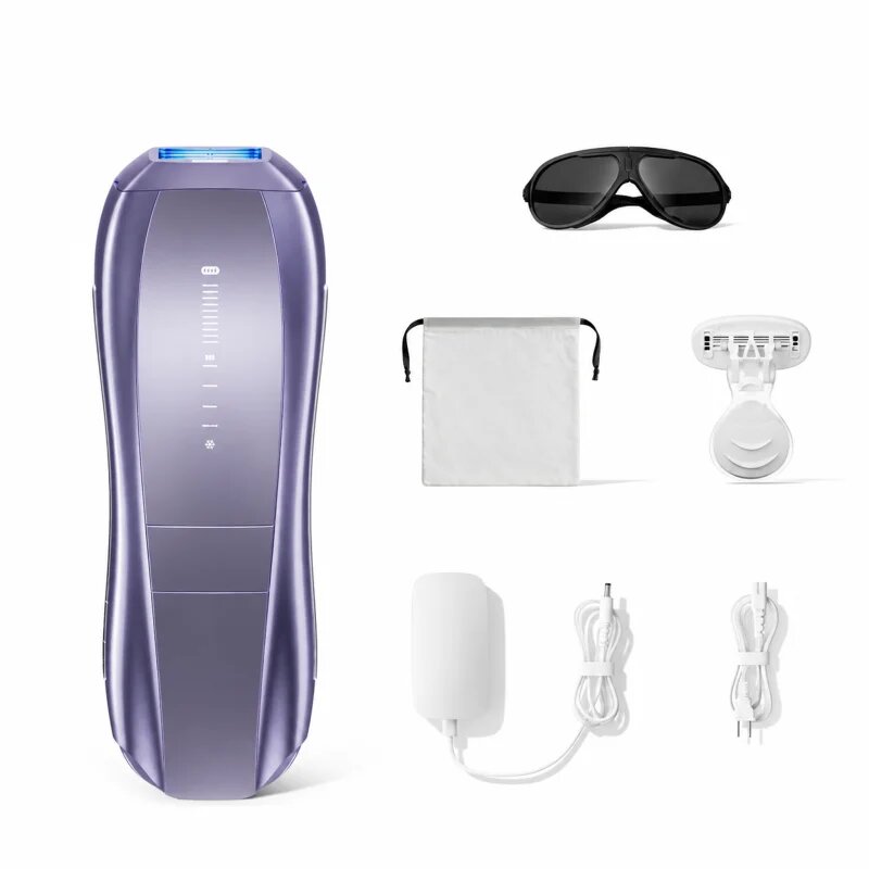 Ulike Air 10 Pro epilator IPL pentru corp față zona inghinală și axile Deep Purple 1 buc