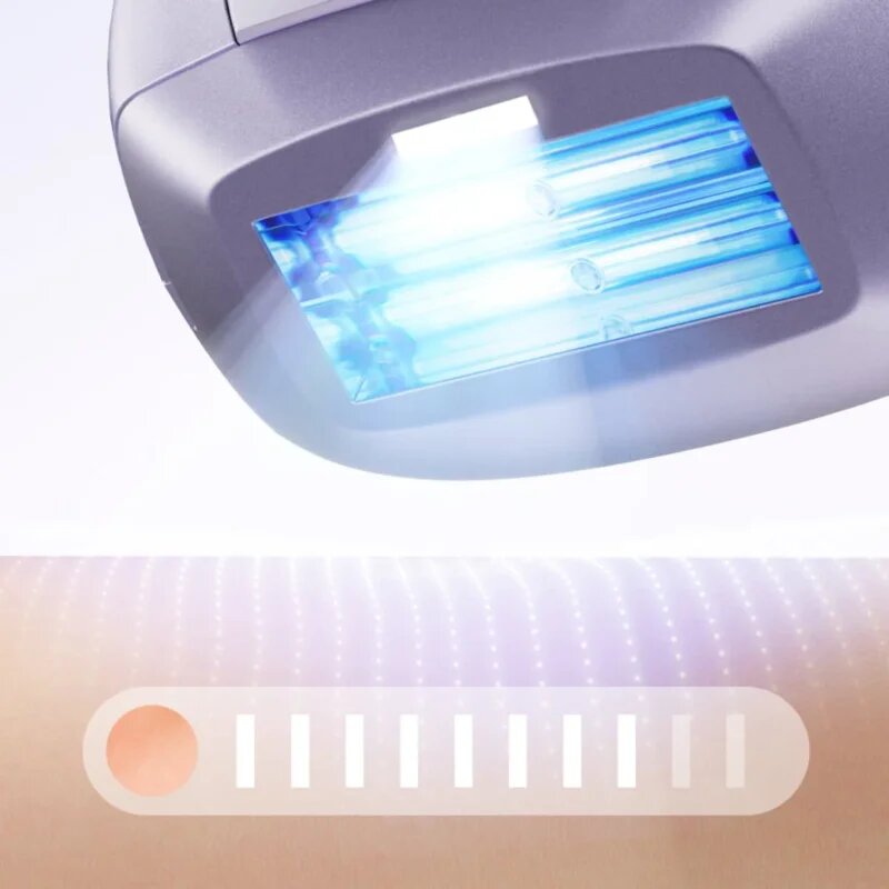 Ulike Air 10 Pro epilator IPL pentru corp față zona inghinală și axile Deep Purple 1 buc