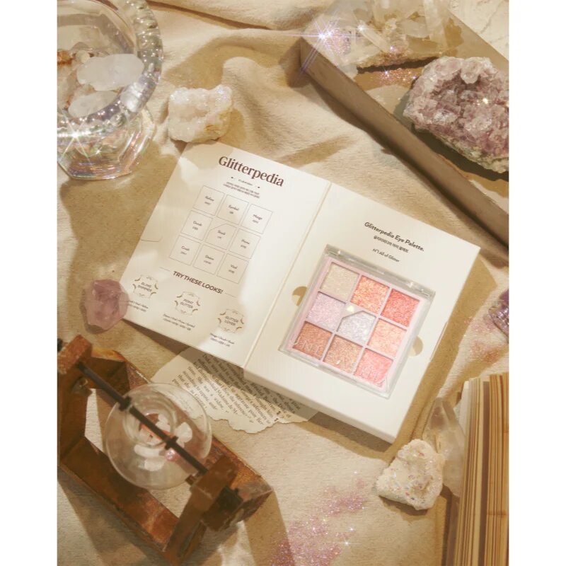 Unleashia Glitterpedia Eye Palette paletă cu farduri de ochi culoare No.1 All Of Glitter 6.2 g