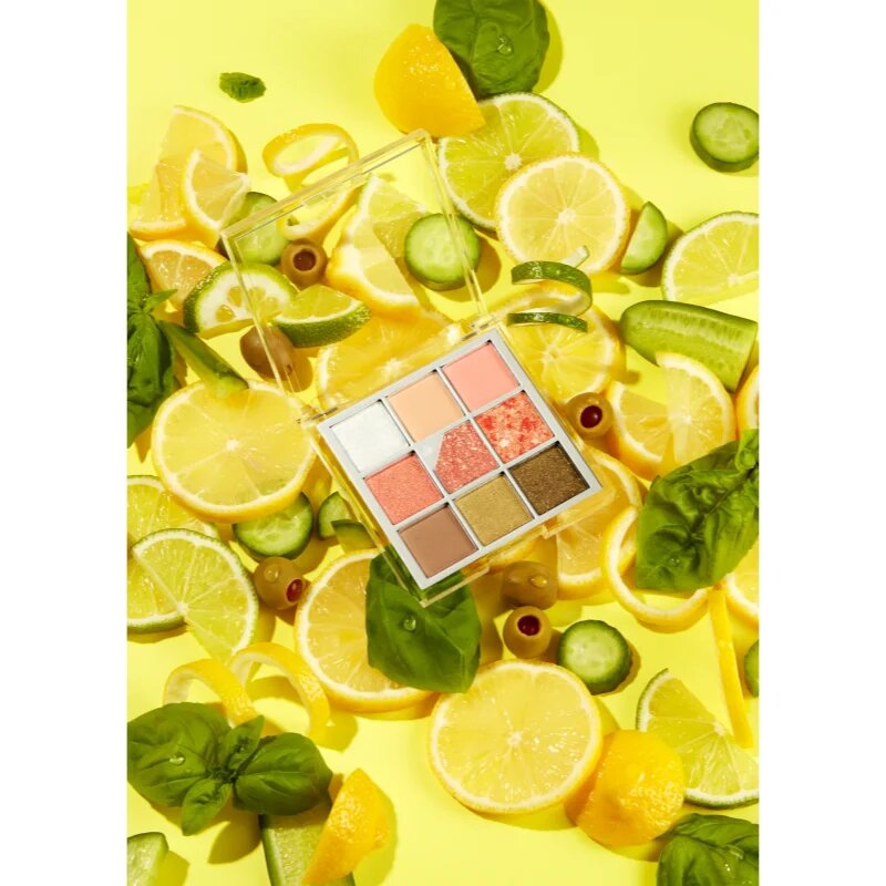 Unleashia Glitterpedia Eye Palette paletă cu farduri de ochi culoare No.6 All of Citrus 6.2 g