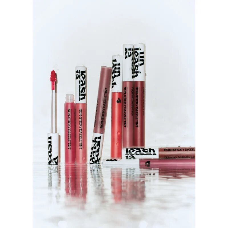 Unleashia Non-Sticky Dazzle Tint luciu de buze rezistent culoare NO.2 Sunbeam 7.6 g