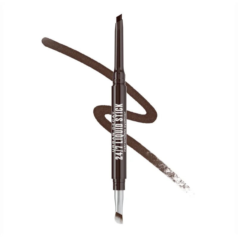 Urban Decay 24/7 Liquid Stick creion de ochi rezistent la apa cu pigment ridicat cu pensula culoare Brown Noise 15 g