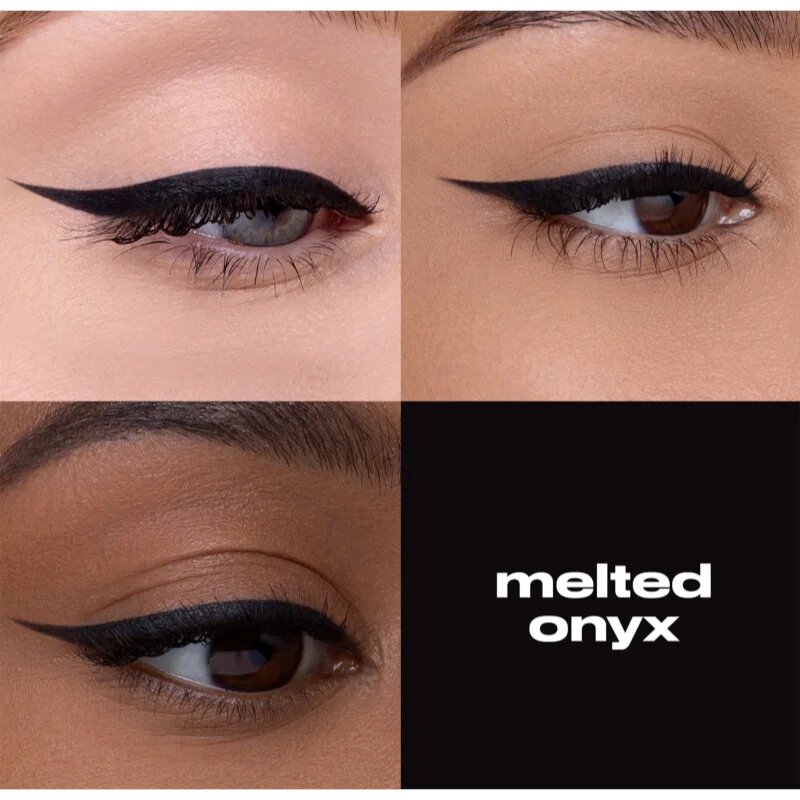 Urban Decay 24/7 Liquid Stick creion de ochi rezistent la apa cu pigment ridicat cu pensula culoare Melted Onyx 15 g