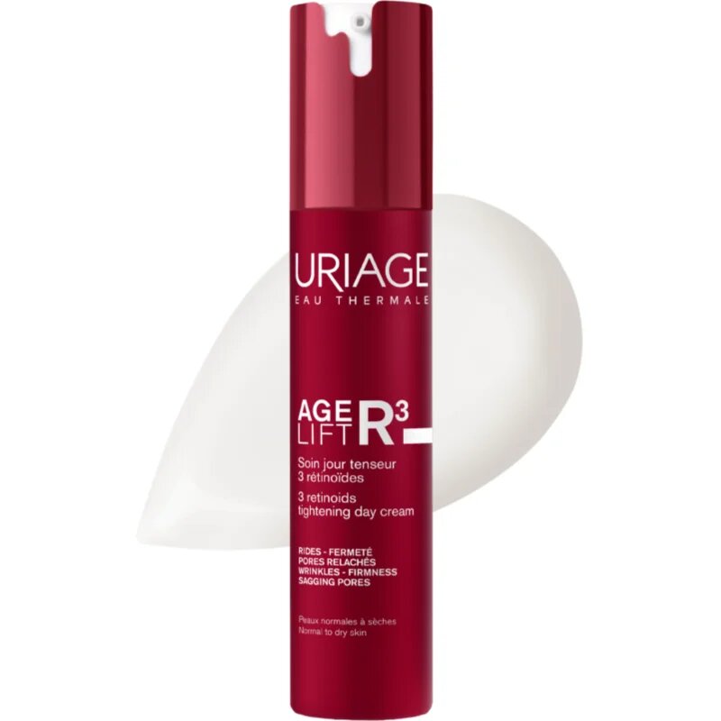 Uriage Age Lift R3 3 Retinoids Tightening Day Cream Cremă de zi intensă pentru riduri 40 ml