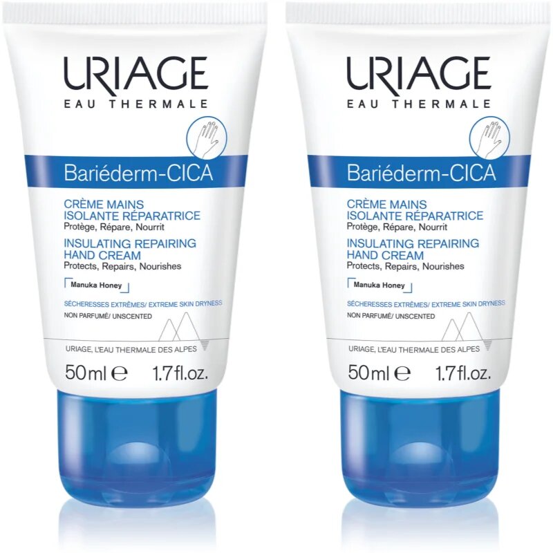 Uriage Bariederm Cica Insulating Repairing Hand Cream Crema de maini protectoare si reparatorie