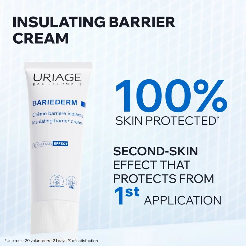 Uriage Bariederm Insulating Barrier Cream crema pentru protectia pielii 75 ml