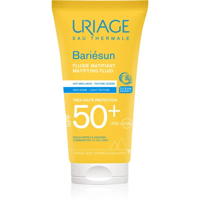 Uriage Bariésun Matifying Fluid SPF 50+ fluid mat hidratant SPF 50+ 50 ml