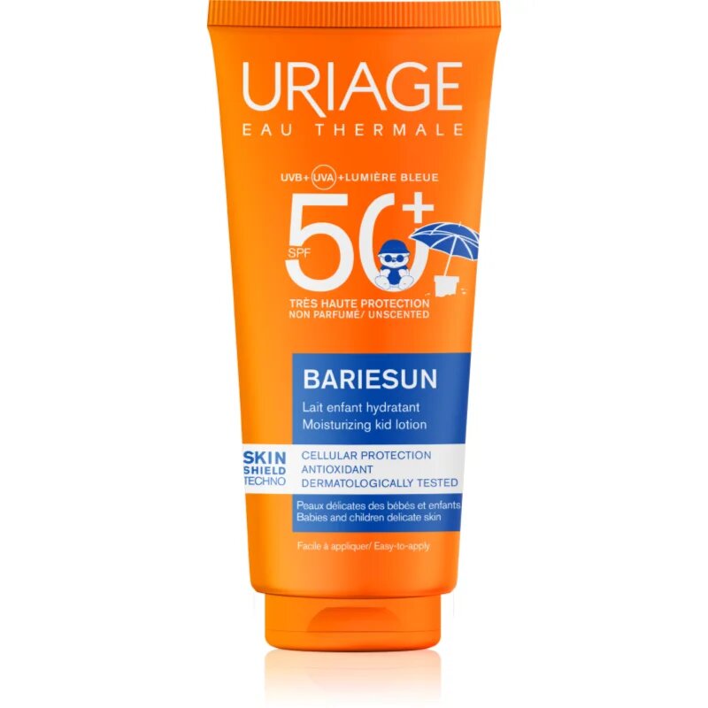 Uriage Bariésun Moisturising Kids Lotion crema protectoare pentru bebelusi SPF 50+ 100 ml