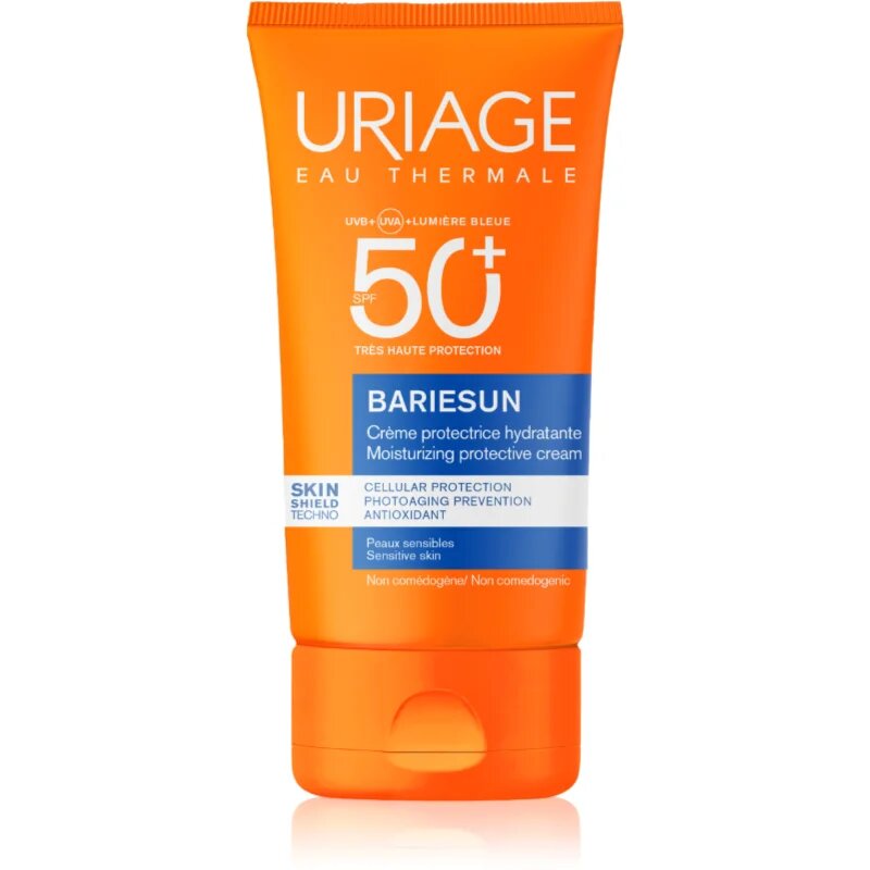 Uriage Bariésun Moisturizing Cream SPF 50+ crema de protectie pentru fata si corp SPF 50+ 50 ml