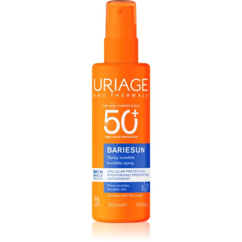 Uriage Bariésun Spray SPF 50+ spray de protecție pentru față și corp SPF 50+ 200 ml